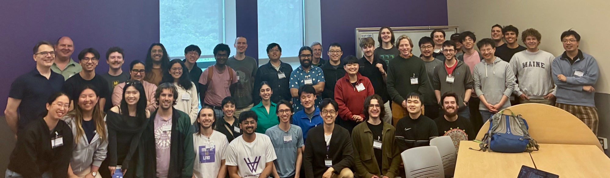 Participants at the UW 2026 Lean Hackathon